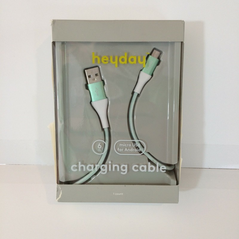 Heyday 6ft & 4ft Micro USB For Android Charging Cable 3 Count Lot gallery