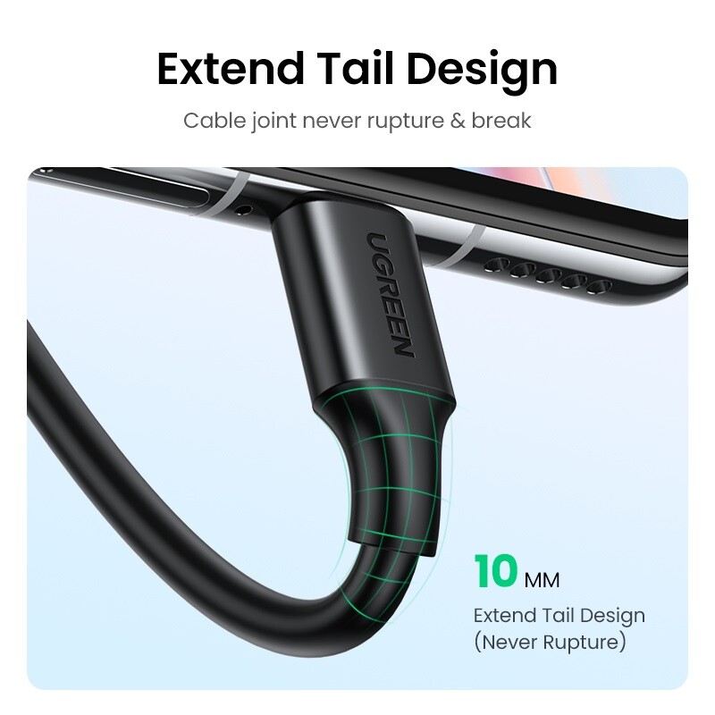 UGREEN USB C Cable Type C 3A QC Fast Charging USB Cable For Samsung Xiaomi gallery