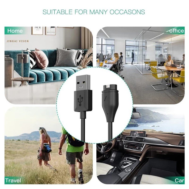 Efficient 3-Pack Garmin USB Charger Cable - Fast Charging for Active Lifestyles gallery