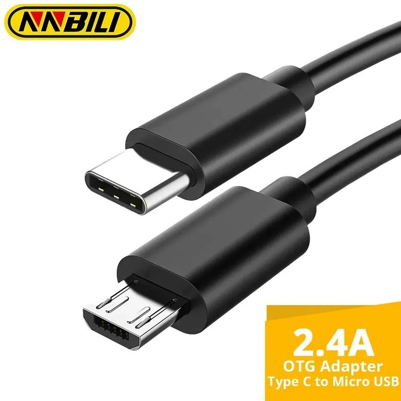 NNBILI USB C to Micro USB Charging Cable for Samsung PS4 Xbox Fire TV Stick