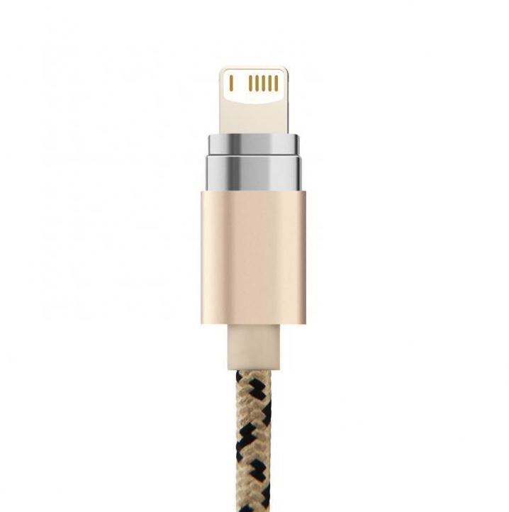 iPhone 12/11/X/8/7/6/5 Apple 3 Ft/1M Magnetic 8 Pin to USB Braided Charger Cable gallery