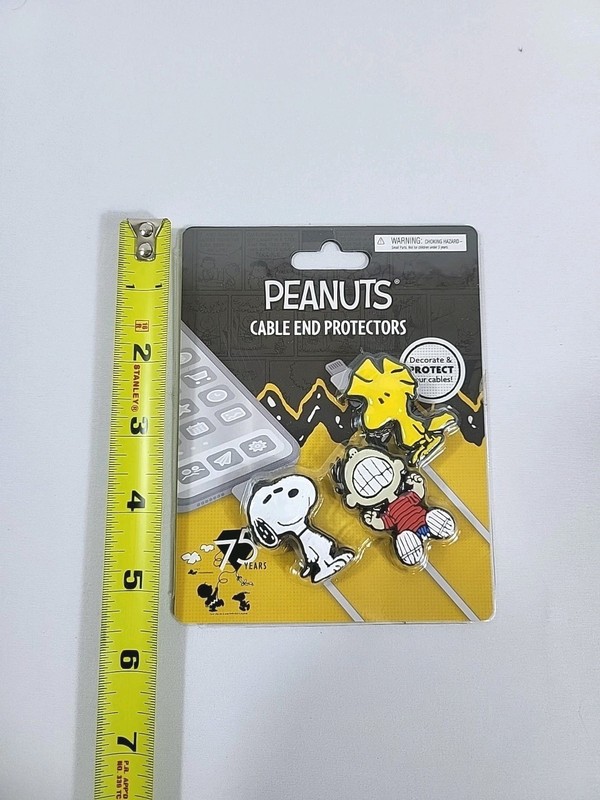 75 Years Peanuts Snoopy, Woodstock, And Linus Cable Protectors New gallery