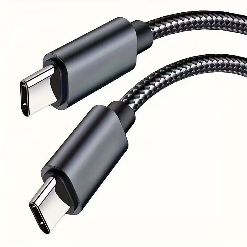 Braided USB C Type C Fast Charging Data Cable Cord for iPhone 16 Pro Max 15 lot gallery