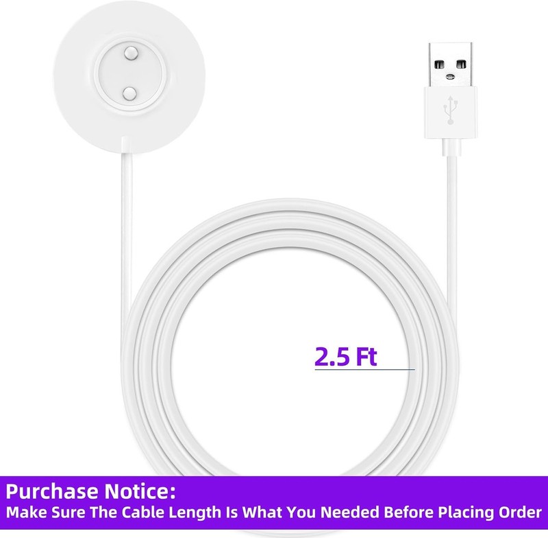 Only-12mm Magnetic USB Rose Charger Cable, Replacement Charging Cord for Bluetoo gallery