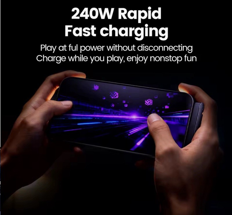 USB-C Charging Cable With Phone Holder Fast Charging 240W 1M Cable gallery