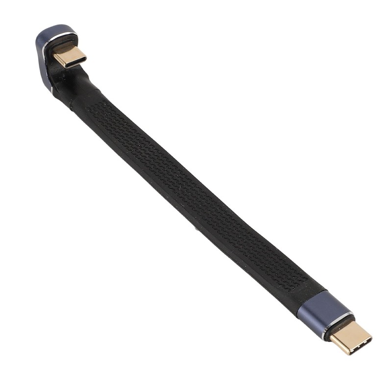 ♡ 240W U Angle Short Cable FPC USB4.0 Type C Male To Male 8K At 60Hz 40Gbps gallery