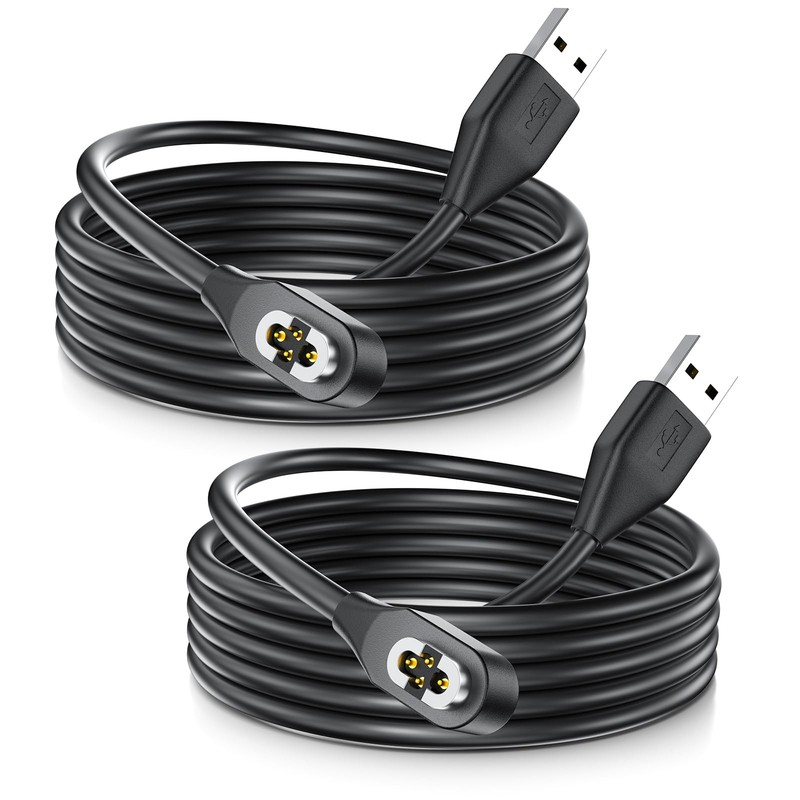 (2Pack)4Pin Magnetic Charging Cable for OpenSwim , Shokz Charging Cable With …
