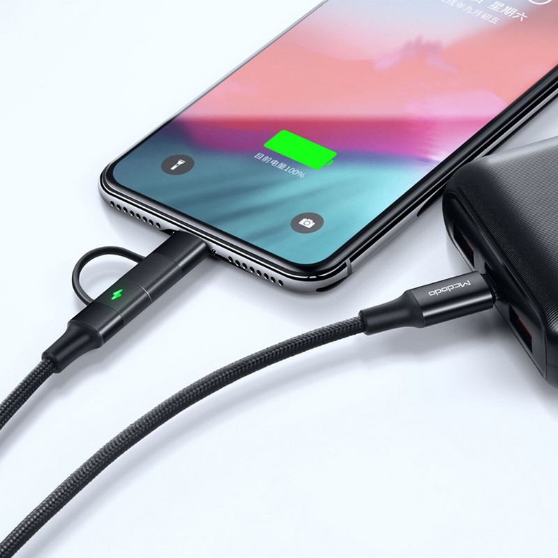 LED USB to Type-C Cable Charger for iPhone 17 16 15 14 13 Galaxy S25 S24 S23 S22 gallery