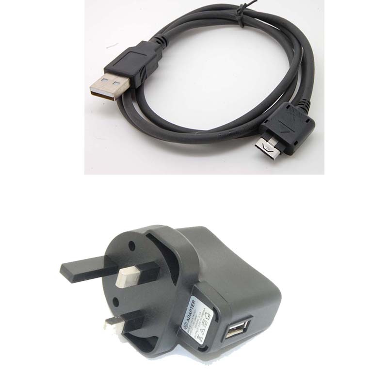 AC Charger& USB Sync Cable for SECRET KU800 KU990 Viewty KU998 KX838 KX156 gallery