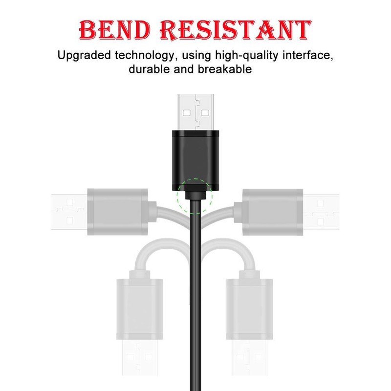 Universal USB to DC 5.5x2.1mm Power Cable w/8 Connector Tips Type-C Micro gallery