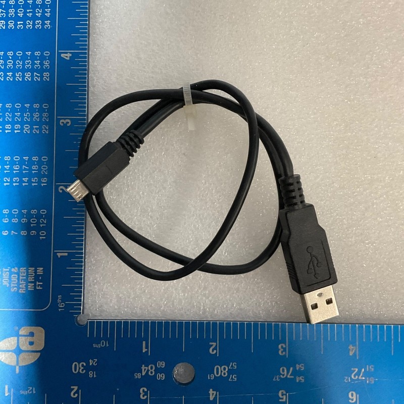 USB to Micro USB Cable 12 in Charging Data Cord Black gallery