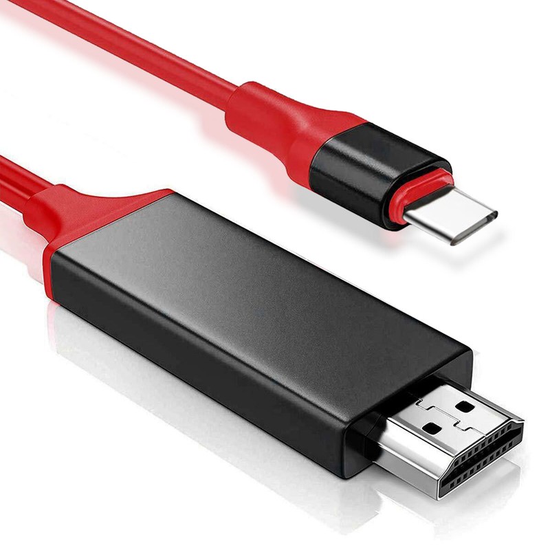 2 in 1 Type-C Phone to HDMI Mirror Cable For iPhone 16 Plus/16 Pro Max/Pro/16e gallery