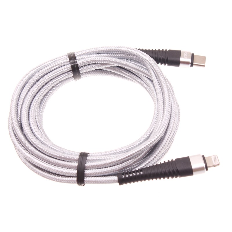 PD Cable 10ft USB-C to iPhone Fast Charger Power Cord Long for Cell Phones