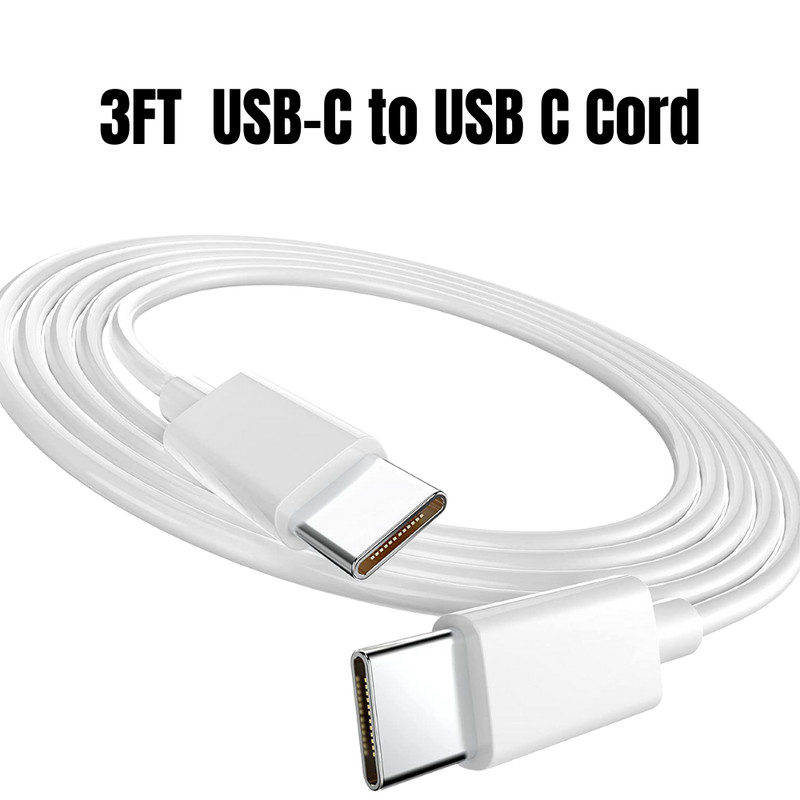 20W USB C Fast Charger Block Type C Cable Power Adapter For iPhone 15 16 Android