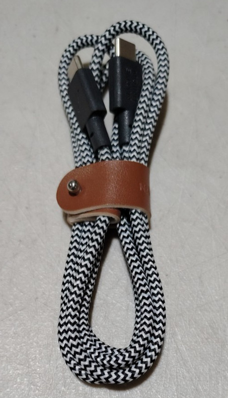 Native Union Belt Cable 60w 4ft (USB-C to USB-C) for iPhone Samsung pixel ZEBRA