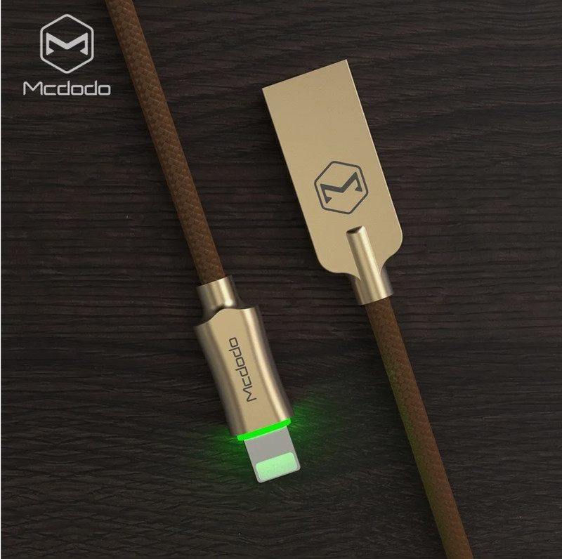 MCDODO SMART LED AUTO DISCONNECT USB DATA CHARGING CABLE FOR IPHONE gallery