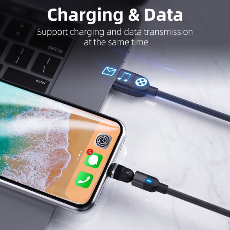 Magnetic Fast Charger Adapter Cable For iPhone 12 11 XS XR 8 7 SE Charging Cord gallery