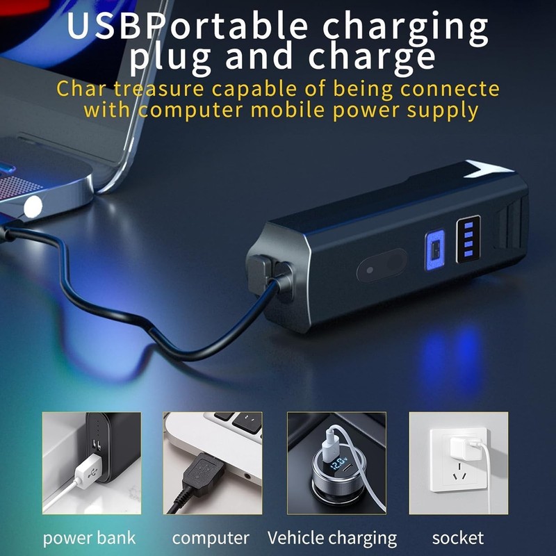 Bike Lights,Chasinglee USB Rechargeable Bicycle Lights, Super Bright 1200 Lum... gallery