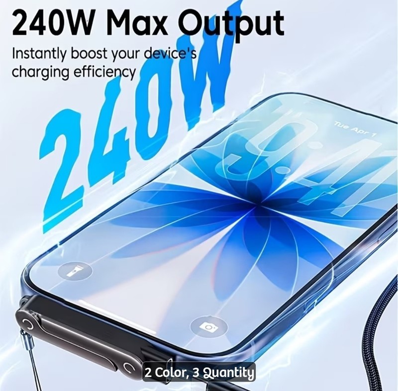 1/2/3pcs Type C Phone Charging Bracket Adapter 2 in 1 Portable Foldable Phone S gallery