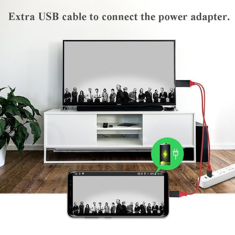 6ft USB Type C to HDMI TV HDTV Cable Converter Adapter For Macbook Android Phone gallery