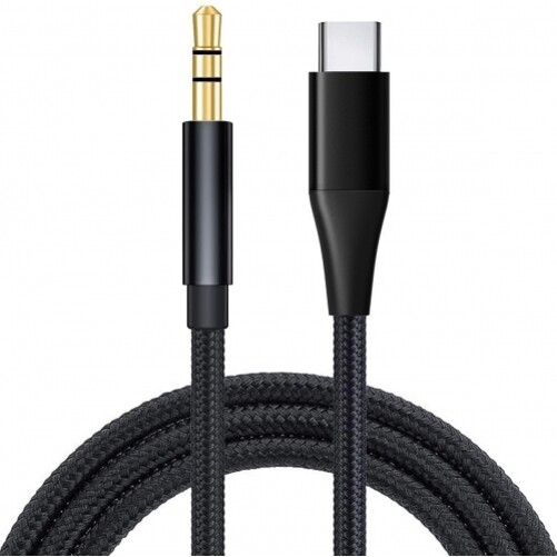 For Samsung Galaxy S23 S22 S21 Ultra USB-C to 3.5mm Aux Cable Audio Cord Adapter