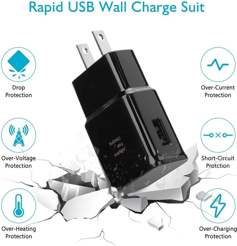 LOT Adaptive Fast Charging Wall Plug Charger For Samsung iPhone Galaxy S10 N8 S9