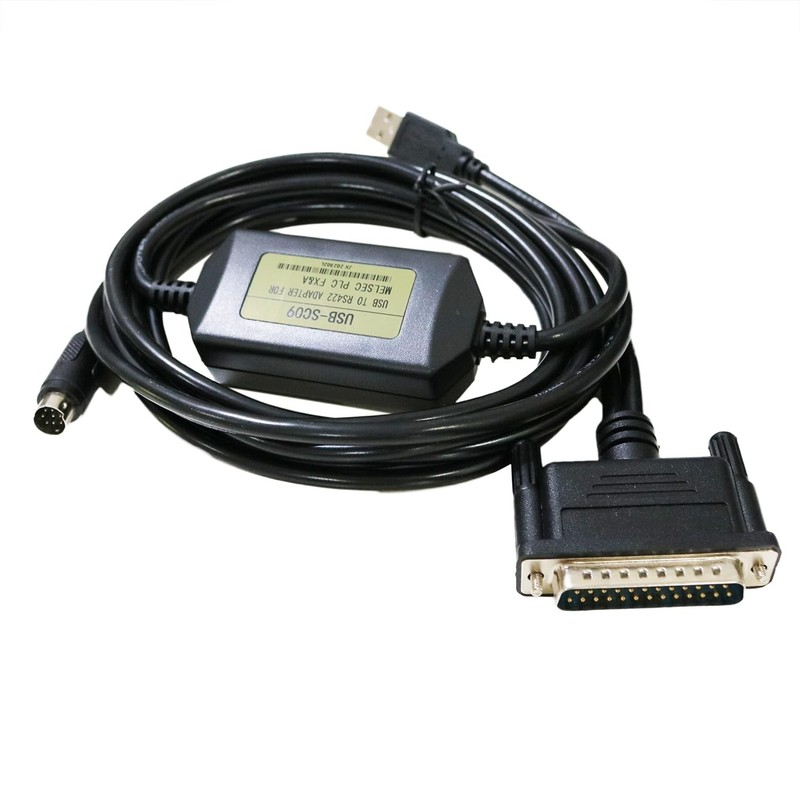 PLC Cable USB-SC09 A Series Interface, with PLC Programming Cable FX Series U... gallery