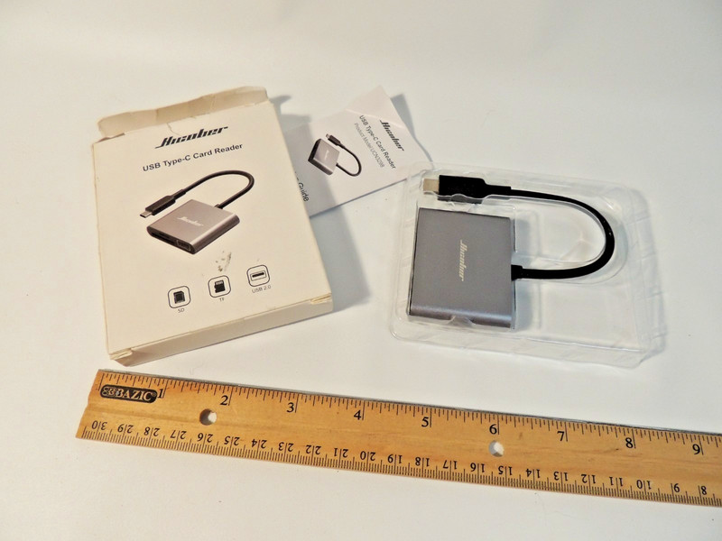 USB C to SD, Micro SD Memory Card Reader, Type C to SD Card Reader Adapter 2TB C gallery