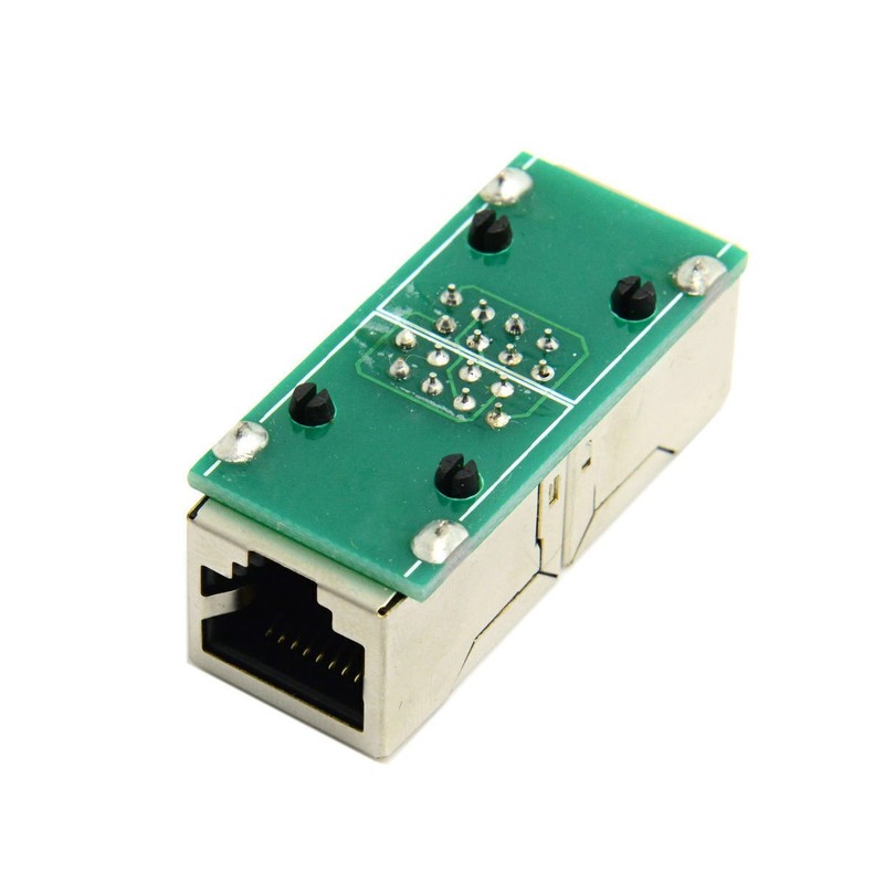 STP CAT6 RJ45 Female to Female Lan Connector Ethernet Network Extension Adapter gallery