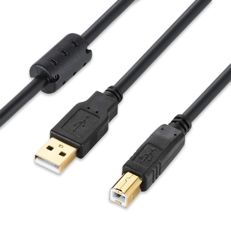 USB Printer Cable USB 2.0 Type A Male to B Male Printer Scanner Cable Cord fo…