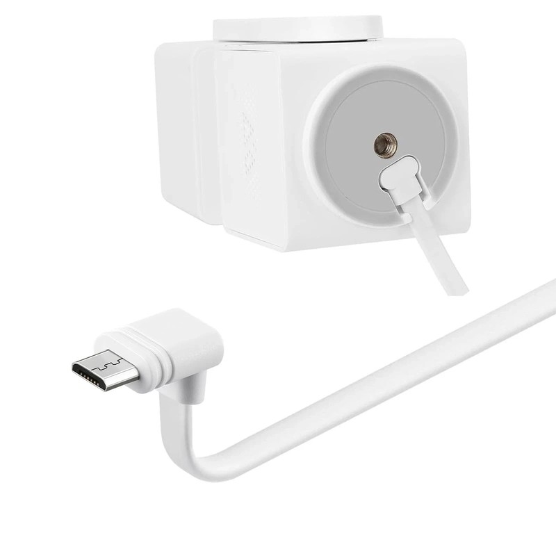 10 Ft Cable for WYZE Cam Pan V3 Camera, Long Micro USB Flat Power Cord, 90 Degre gallery
