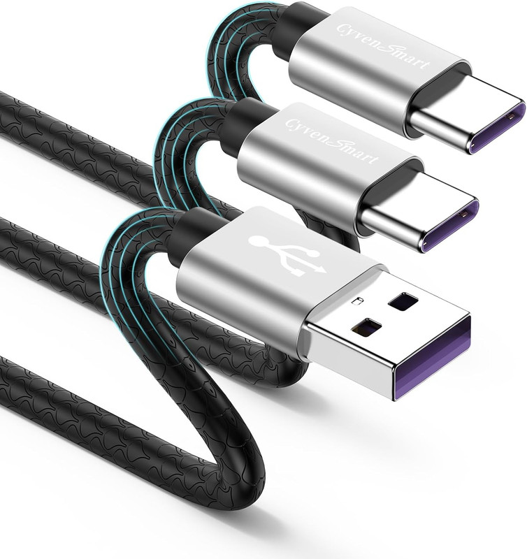 USB Type C Cable 10Ft, [2 Pack] USB a 2.0 to USB-C 10 Ft Type C Fast Charger Ext