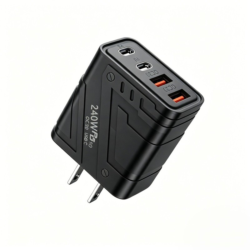 240W Fast Charging USB Type C Wall Charger For iPhone Samsung Android Phone gallery