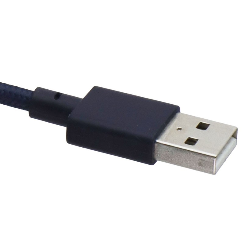 Native Union (6.5-Foot) Desk Cable - USB-A to (8-Pin) - Blue gallery