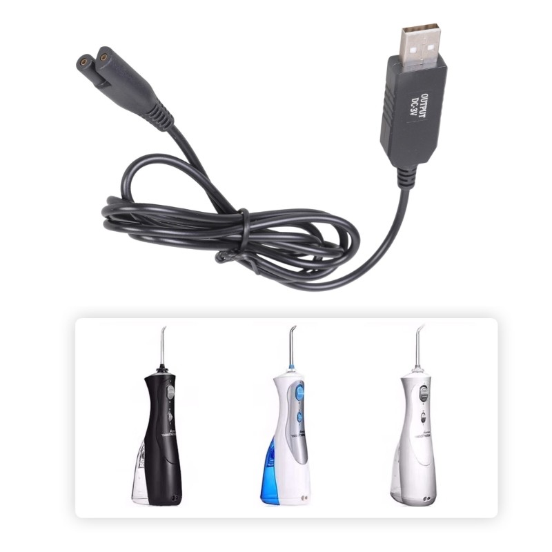 Multiple Device Charging Cord For Cordless Flossers USB Type C Interfaces 1.2m gallery