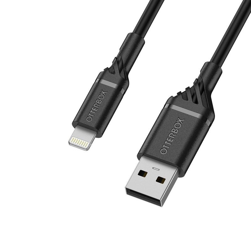 OtterBox USB-A to Apple Cable, 2M - Black gallery