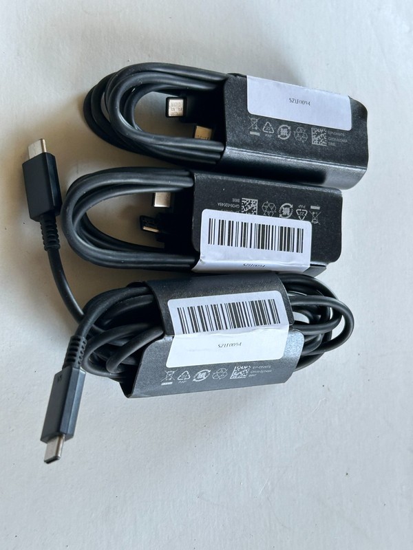 3 PC Black 6FT 2M USB-C to USB C Type-C Fast Data Charging Cable Samsung iPhone