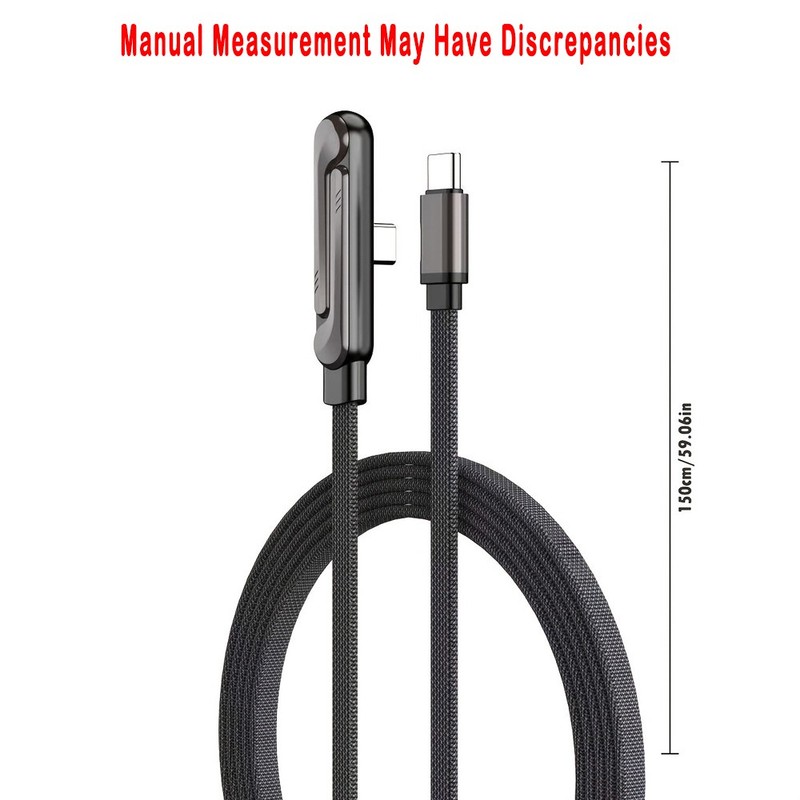 2pc 240W Invisible Phone Charging Cable with Folding Stand fits Phone And Tablet gallery