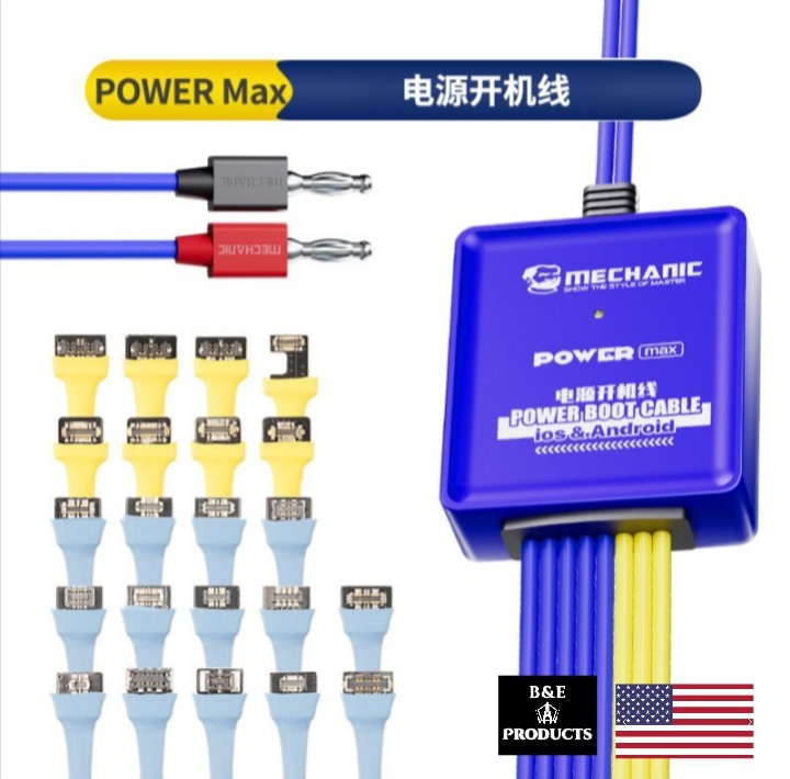 Mechanic Power max POWER BOOT CABLE Supply Test Cable Mobile Phone Boot Line