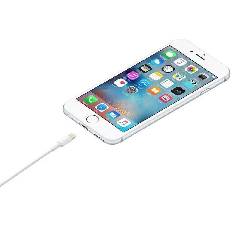 3 Pack Apple iPhone compatible USB-A White Charging Cable (3FT, 1M) gallery