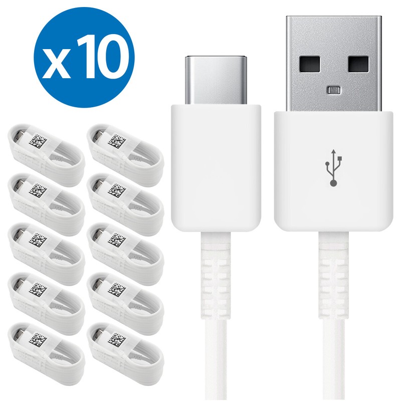 10-Pack For Samsung USB Type C Fast Charging Cable Galaxy S8 S9 S10 Plus Note8 9