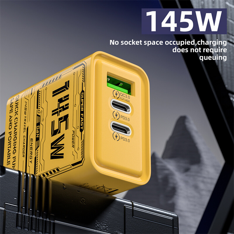 145W Fast Type C Wall Charger For Samsung Galaxy A56 A36 A26 A16 A15 5G A25 A35 gallery