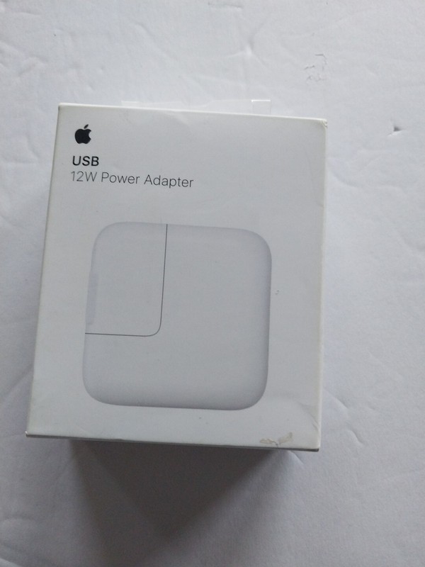 Apple 12W USB Power Adapter Original OEM for iPhone iPad White A2167