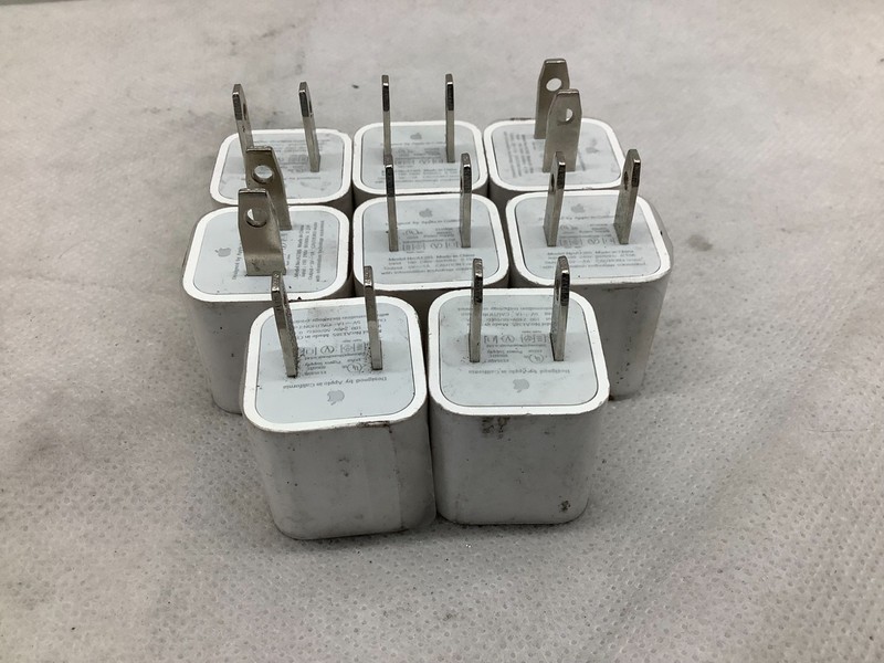 8X Genuine OEM Apple A1385 5W USB Travel Power Adapter Cube Charger iPhone iPad gallery