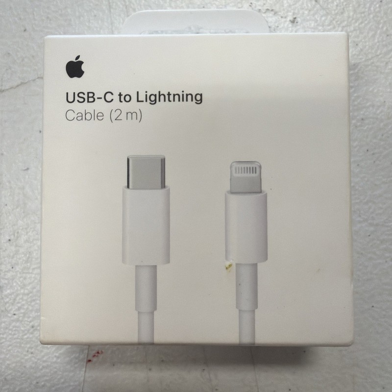 Apple USB-C to Lightning Cable 2 m White Charging & Data Sync For Apple Devices