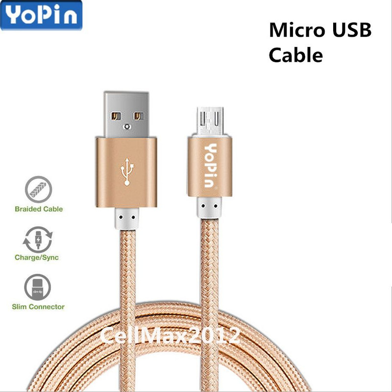 Heavy Duty Micro USB Fast Charger Data Cable Cord For Samsung Android HTC LG US