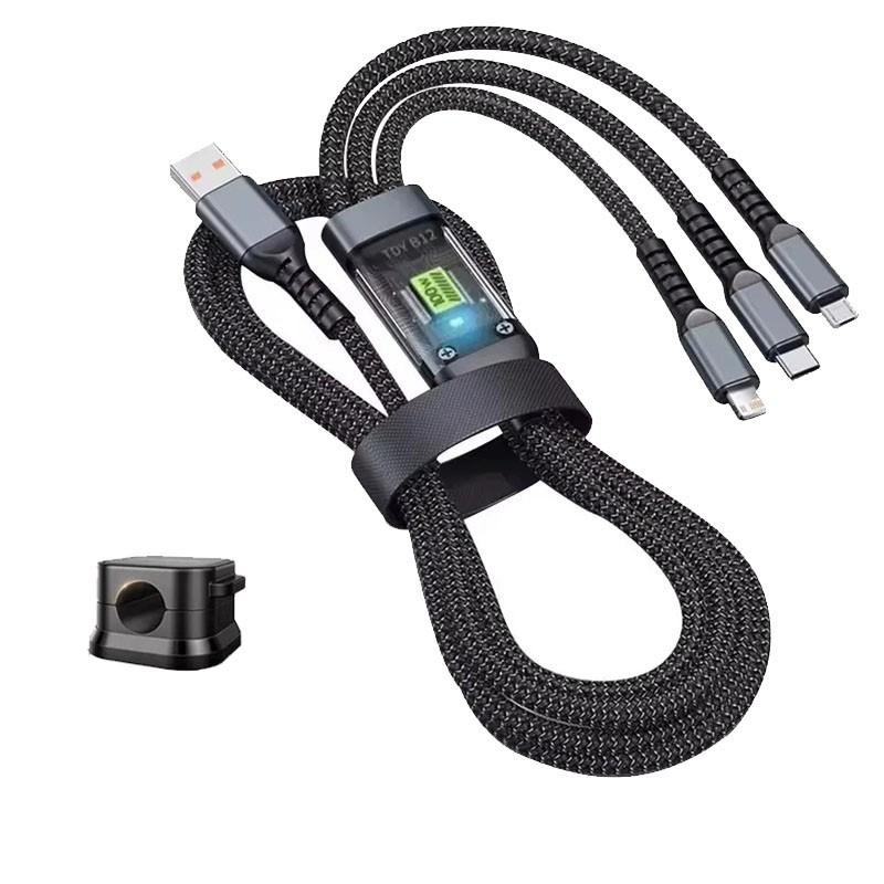 3in1 Fast USB Charging Cable Universal Multi Function iPhone 17 Charger Cord Lot gallery