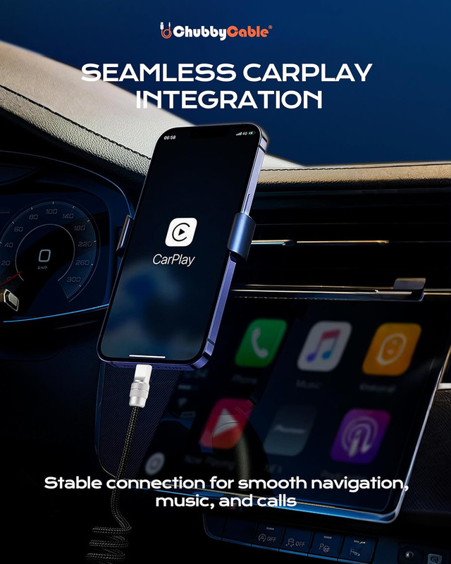 Chubbycable Curly Chubby 240W Coiled USB C Fast Charging Cable Durable Braided C gallery