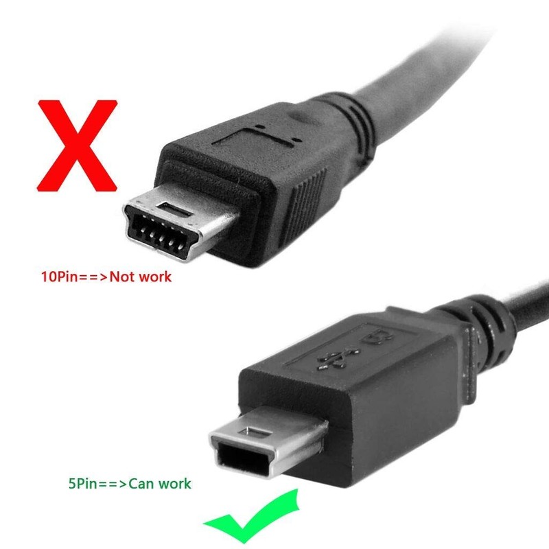 chenyang Mini USB Extension Cable USB 2.0 Mini USB 5Pin Male to Female Data P... gallery