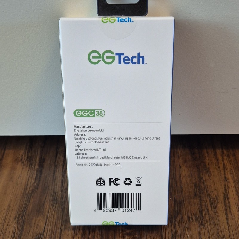 EGTech EGC35 Braided 2-in-1 Charging & Data Sync Cable Micro-USB USB-C 1M Silver gallery